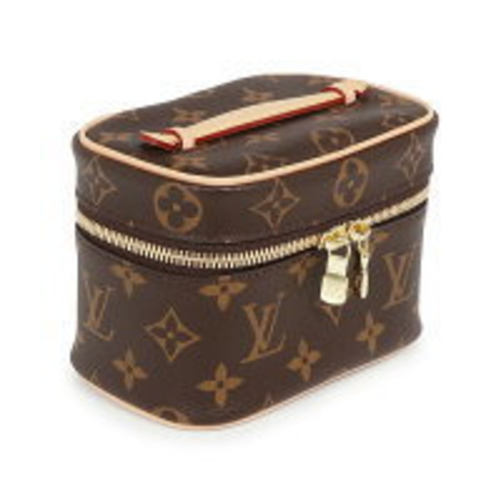 Louis Vuitton Monogram Nice Nano Brown Leather Vanity - Picture 4 of 8